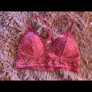 Pink bralette